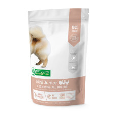 Сухий корм для цуценят малих порід Nature's Protection Mini Junior Small Breeds з птицею 500 г