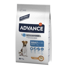 Сухий корм для собак малих порід Advance Mini Adult Chicken & Rice з куркою та рисом 7.5 кг 923679