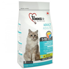Сухий корм для котів 1st Choice Healthy Skin & Coat з лососем 10 кг 065672262903