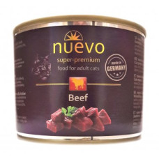 Вологий корм для котів Nuevo Beef з яловичиною 200 г 95110