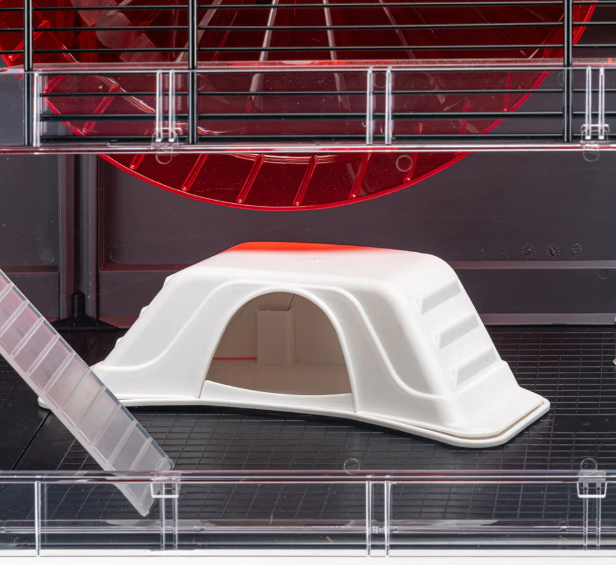 Модульная клетка для хомяков и мышей Ferplast Multipla Hamster Lagre с аксессуарами черная 107.5x37.5x42 см 57007417 - 9 Модульная клетка для хомяков и мышей Ferplast Multipla Hamster Lagre с аксессуарами черная 107.5x37.5x42 см 57007417 - zoo-expert.com.ua - 9