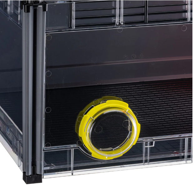 Модульная клетка для хомяков и мышей Ferplast Multipla Hamster Lagre с аксессуарами черная 107.5x37.5x42 см 57007417 - 11 Модульная клетка для хомяков и мышей Ferplast Multipla Hamster Lagre с аксессуарами черная 107.5x37.5x42 см 57007417 - zoo-expert.com.ua - 11