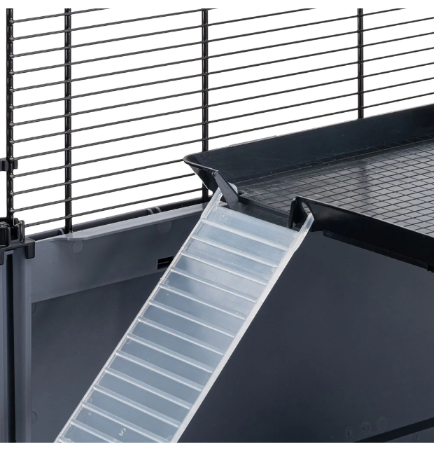 Модульная клетка для хомяков и мышей Ferplast Multipla Hamster Lagre с аксессуарами черная 107.5x37.5x42 см 57007417 - 12 Модульная клетка для хомяков и мышей Ferplast Multipla Hamster Lagre с аксессуарами черная 107.5x37.5x42 см 57007417 - zoo-expert.com.ua - 12