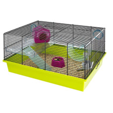 Клетка для грызунов Ferplast Milos Medium салатовая 50х35х25 см 57010517