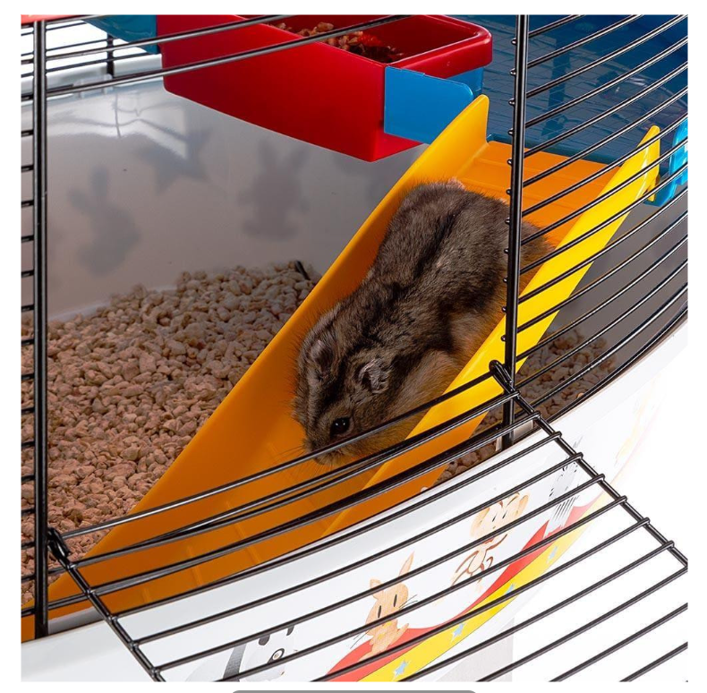 Клетка для хомяков Ferplast Circus Fun 49.5x34x42.5 см 57922799 - 4 Клетка для хомяков Ferplast Circus Fun 49.5x34x42.5 см 57922799 - zoo-expert.com.ua - 4