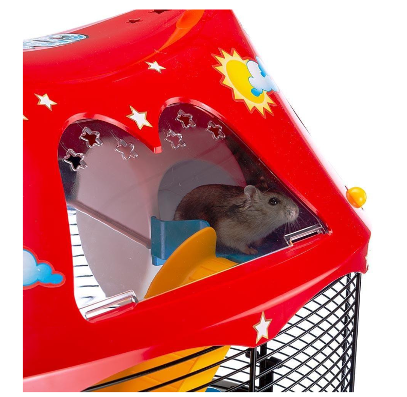 Клетка для хомяков Ferplast Circus Fun 49.5x34x42.5 см 57922799 - 5 Клетка для хомяков Ferplast Circus Fun 49.5x34x42.5 см 57922799 - zoo-expert.com.ua - 5