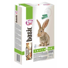 Повнораціонний корм для кролів Lolo Pets Basic 1 кг LO-71202