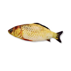 Игрушка для котов механическая вибро рыба Карась 30 см