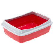 Туалет для котов Ferplast Litter Tray Nip Plus 10 бордовый 47x36x15.5 см 72041099