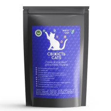 Сухий дезодорант для котячих туалетів West Vet Свіжість Cats 700 г 6731