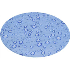 Охолоджуючий килимок для собак і котів Nobby Bubble Disc Cooling Mat Блакитний L Ø 80 62283