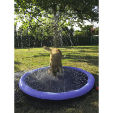Бассейн для собак Nobby Splash Pool M с фонтанчиками синий Ø 100 см 62294