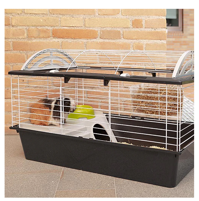 Клетка для кроликов и морских свинок Ferplast Casita 80 черная 78х48х50 см 57065070 - 3 Клетка для кроликов и морских свинок Ferplast Casita 80 черная 78х48х50 см 57065070 - zoo-expert.com.ua - 3
