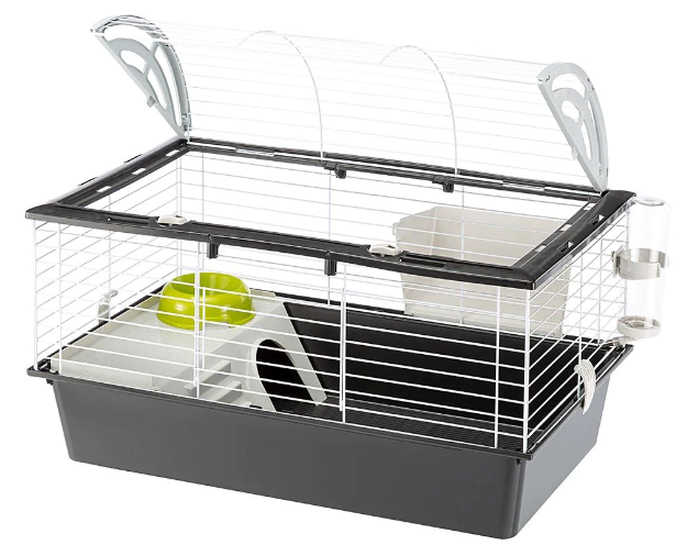 Клетка для кроликов и морских свинок Ferplast Casita 80 черная 78х48х50 см 57065070 - 8 Клетка для кроликов и морских свинок Ferplast Casita 80 черная 78х48х50 см 57065070 - zoo-expert.com.ua - 8