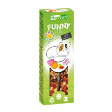 Лакомство для морских свинок Nestor Gryzon Premium Funny Fruit с фруктами 115 г 2459/FU-GO