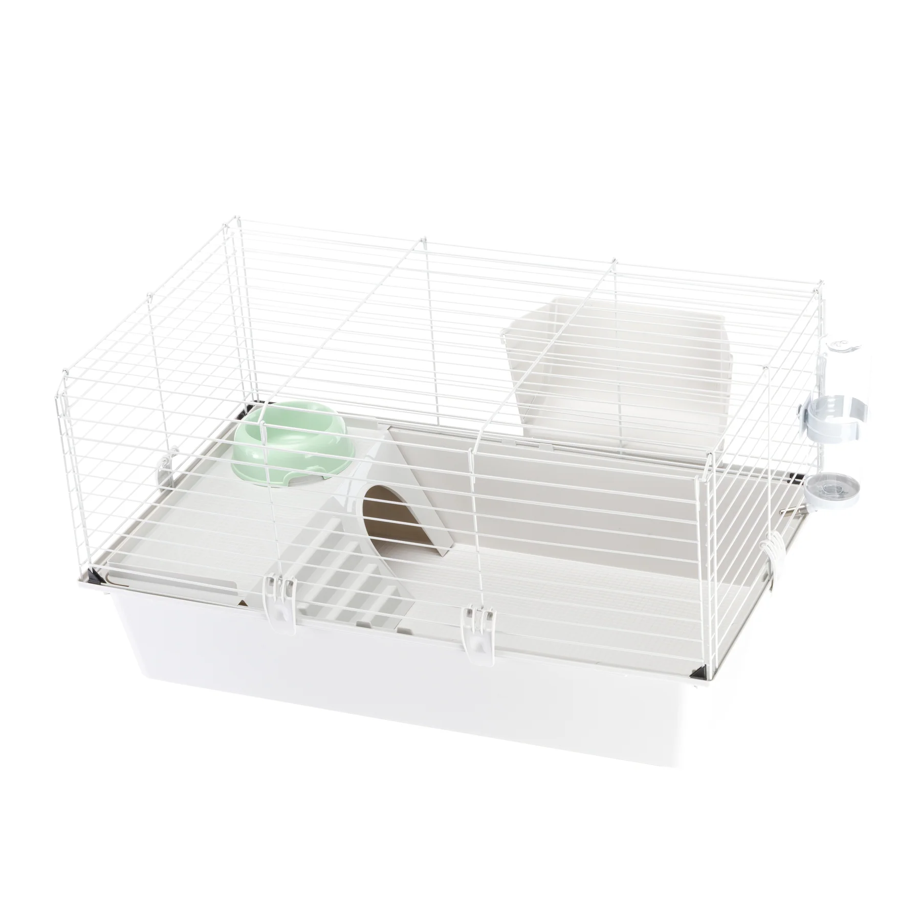 Клетка для кроликов и морских свинок Ferplast Guinea 80 серая 77x48x42 см 57054401 - 6 Клетка для кроликов и морских свинок Ferplast Guinea 80 серая 77x48x42 см 57054401 - zoo-expert.com.ua - 6