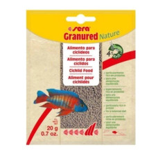 Корм для плотоядных цихлид Sera Nature Granured в гранулах 20 г 0040101