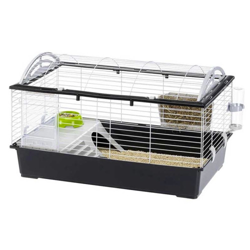 Клетка для кроликов и морских свинок Ferplast Casita 120 черная 119x58x60 см 57067170 - zoo-expert.com.ua - 11