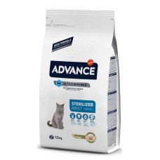 Сухий корм для стерилізованих котів Advance Sterilized Turkey з індичкою 1.5 кг 577219