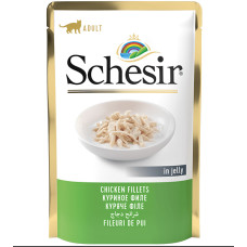 Вологий корм для котів Schesir Chicken Fillets Куряче філе 85 г 171023