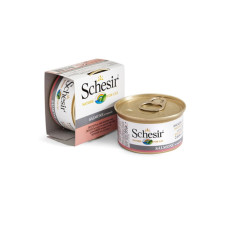 Вологий корм для котів Schesir Salmon з лосем 85 г 750150