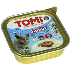 Вологий корм для кошенят TOMI Junior з куркою 100 г 320037