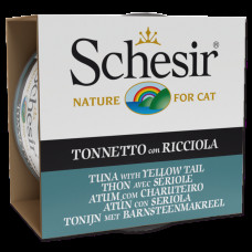 Вологий корм для котів Schesir Tuna with Yellow Tail Тунець з жовтохвостом 85 г 172785
