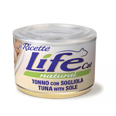 Влажный корм для котов LifeCat Tuna With Sole с тунцом и камбалой 150 г 102311