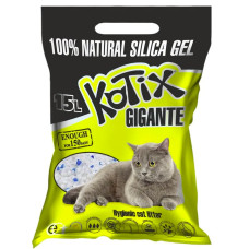 Наповнювач для котячого туалету Kotix Gigante силікагелевий 15 л KN7615