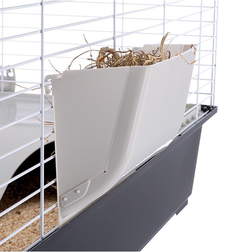 Клетка для кроликов и морских свинок Ferplast Casita 100 черная 95х57х56 см 57066170 - 7 Клетка для кроликов и морских свинок Ferplast Casita 100 черная 95х57х56 см 57066170 - zoo-expert.com.ua - 7