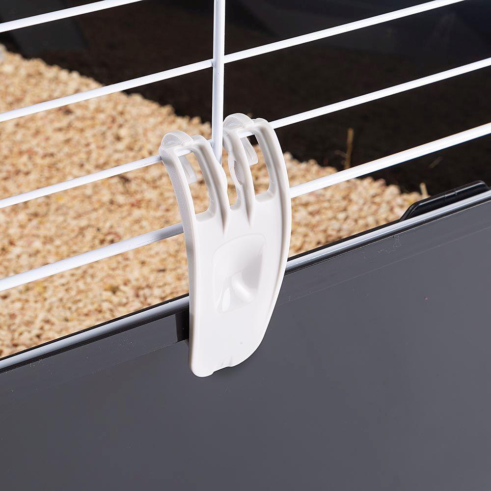 Клетка для кроликов и морских свинок Ferplast Casita 100 черная 95х57х56 см 57066170 - 8 Клетка для кроликов и морских свинок Ferplast Casita 100 черная 95х57х56 см 57066170 - zoo-expert.com.ua - 8