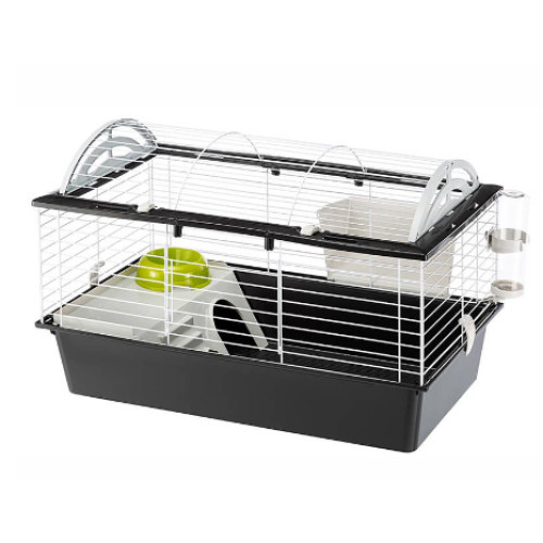 Клетка для кроликов и морских свинок Ferplast Casita 80 черная 78х48х50 57065170 - zoo-expert.com.ua - 9