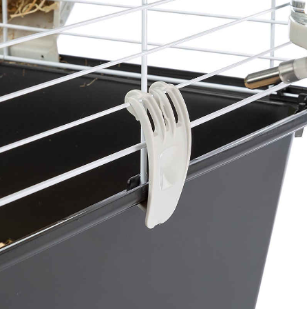 Клетка для кроликов и морских свинок Ferplast Casita 80 черная 78х48х50 57065170 - 8 Клетка для кроликов и морских свинок Ferplast Casita 80 черная 78х48х50 57065170 - zoo-expert.com.ua - 8