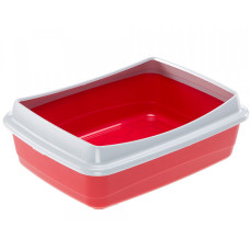 Туалет для котов Ferplast Litter Tray Nip Plus 20 красный 55x40x17.5 см 72041299 