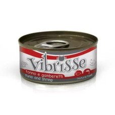 Вологий корм для котів Vibrisse tuna and shrimp тунець та креветки 140 г C1018361