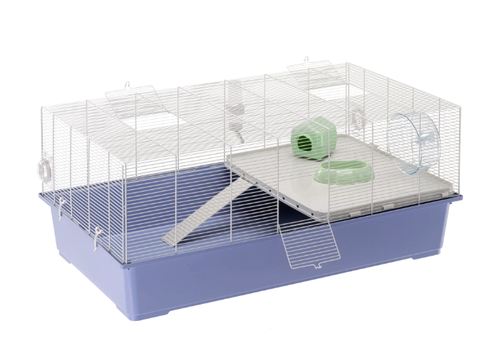 Клетка для грызунов Ferplast Milos Jumbo голубая 95.3x57x41 см 57010917 - 4 Клетка для грызунов Ferplast Milos Jumbo голубая 95.3x57x41 см 57010917 - zoo-expert.com.ua - 4