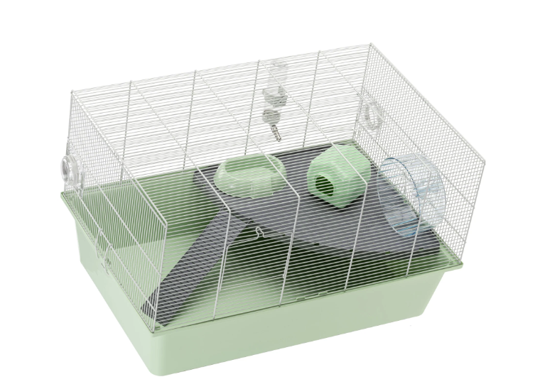 Клетка для грызунов Ferplast Milos XL салатовая 69.5x46x41 см 57010717 - zoo-expert.com.ua - 5