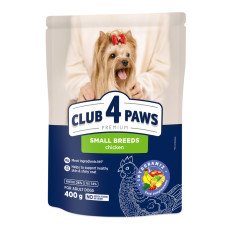 Сухий корм для собак малих порід Club 4 Paws 400 г B4510611