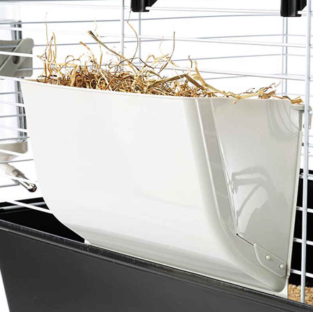 Клетка для кроликов и морских свинок Ferplast Casita 80 синяя 78х48х50 57065170 - 7 Клетка для кроликов и морских свинок Ferplast Casita 80 синяя 78х48х50 57065170 - zoo-expert.com.ua - 7