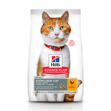 Сухий корм для стерилізованих котів Hill's Sterilised Chicken із куркою 3 кг 607656