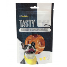 Ласощі для собак Croci Tasty кільце з куркою та тріскою 80 г C1030363
