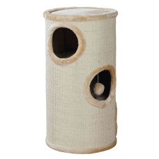 Кігтеточка для котів PolyPet будиночок-вежа бежева 35x70 см КРД/01051-05