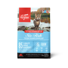 Сухий корм для кошенят та котів Orijen Six Fish Cat & Kitten з рибою 340 г o28134