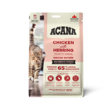 Сухой корм для котов Acana Indor Entree Cat с курицей сельдью и индейкой 340 г a71448