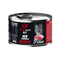 Вологий корм для котів Alpha Spirit Iberico for Adult Cat з іберійською свининою 200 г as311186