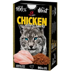 Лакомство для котов Alpha Spirit Chicken Natural Snacks Cat с курицей 80 г ALPHG110000545