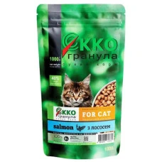 Сухой корм для котов Екко гранула с лососем 1 кг 4820249130360