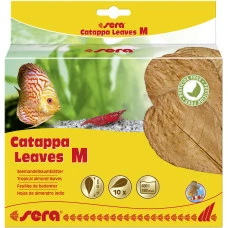 Листя індійського мигдалю для акваріума Sera Catappa Leaves M 18 см 121964