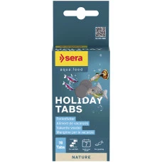Корм выходного дня для рыб Sera Holiday Tabs 10 шт (21 г) 00990