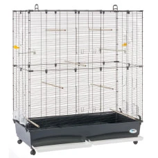 Клітка для птахів Ferplast Planeta Large чорна 111x59x135 см 52066917